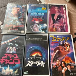 VHSビデオテープ映画 6本セット⑥