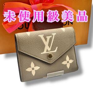 【未使用級美品・IC】Louis Vuitton ヴィトン ルイヴィトン ポルトフォイユ ヴィクトリーヌ 三つ折り財布 財布 ウォレット モノグラム 