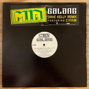 M.I.A./GALANG/DAVE KELLY/feat.CHAMレコード/中古/DJ/club/reggae