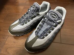 希少 早い者勝ち！ 使用感少 NIKE ナイキ AIR MAX 95 CARGO KHAKI エアマックス95 エッセンシャル カーゴ カーキ 27.5cm 749766-302