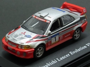 ☆☆日曜夜☆ルース☆MITSUBISHI LANCER EVOLUTION VI (V) WRC (WITHOUT ANTENNA VERSION)☆CARARAMA☆HONGWELL☆1/72