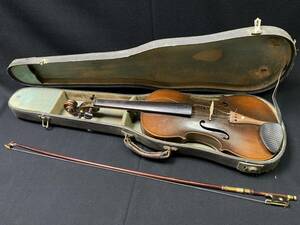 ★M12128【MASAKICHI SUZUKI】鈴木政吉 SUZUKI VIOLIN No.W4 スズキ バイオリン 弦楽器 弓 ハードケース付 ビンテージ 