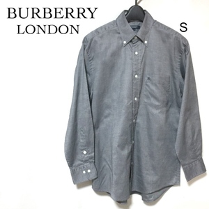 バーバリー BDシャツ S/BURBERRY LONDON ボタンダウン 長袖 ホースマーク刺繍