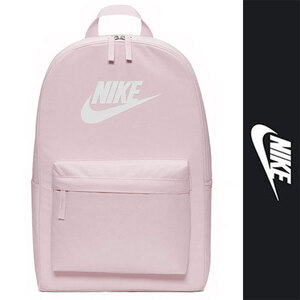 新品 NIKE BACK PACK ナイキ バックパック バッグ ピンク ホワイト リュック デイパック スウッシュ スポーツ メッシュ レディース 正規品