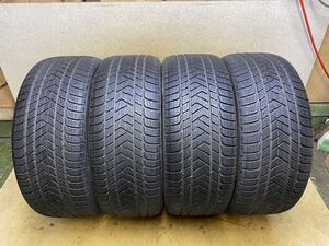 285/45R21（113W）M+S ピレリ SCORPION TM WINTER オールシーズン 中古4本 2020年製 バリ山 285/45/21