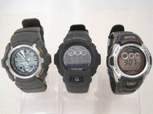 ◆◇1円スタート ! CASIO G-SHOCK The G 腕時計 GW-1510J　GW-002BJ　GW-500J 電波ソーラー　まとめて３本　カシオ◇◆