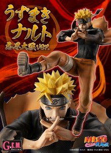 G.E.M.シリーズ　うずまきナルト　忍界大戦ver． NARUTO −ナルト− 疾風伝　輸送箱未開封品　フィギュア　メガハウス　プレミアムバンダイ