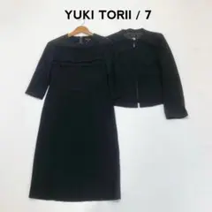 YUKI TORII ユキトリイ☆ブラックフォーマルワンピーススーツ 7