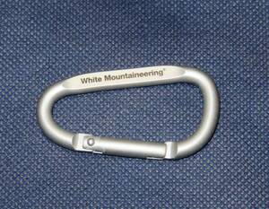 【新品】White Mountaineering CARABINER シルバー カラビナ