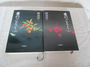 A　「愛のごとく～（上）（下）」渡辺淳一著　新潮社発行　