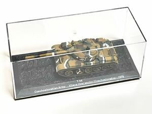 デアゴスティーニ コンバットタンクコレクション T-54 チェコスロバキア陸軍 Vltava river sector 1978模型のみ 