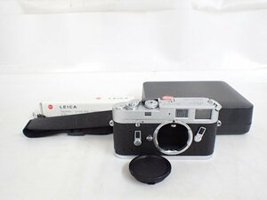 Leica ライカ M4 シルバー ボディ ストラップ/ケース付 ∴ 6E921-1