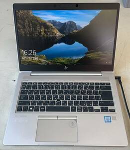 中古ノートパソコン★Windows10★hp Core i5-8350U/@1.90GHz/8GB/M.2 256GB/14インチ★