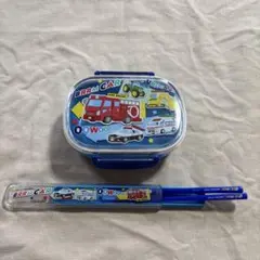 子ども用弁当箱 車デザイン箸セット