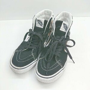 ◇ VANS ヴァンズ スニーカー サイズ24.5 ブラック レディース E