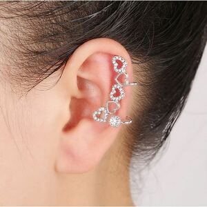 ♪♪即決♪♪　Heart Ear Cuff 片耳専用