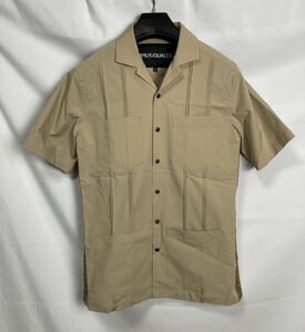 1PIU1UGUALE3 × R［ONE］ RIBBON TAPE CUBA SHIRT サイドテープロゴキューバシャツ　ロナウジーニョ　定価52,800円