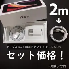 iPhone ケーブル ライトニングケーブル 充電器 USB コンセント  電源