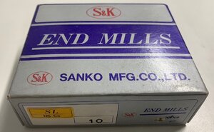 ■☆■お得な未使用品☆9個セット☆SANKO/S&K/三興製作所製☆ハイスエンドミル/END MILL☆SL10 F7■☆■