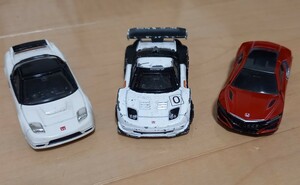 トミカ TOMICA NSX HONDA 3台セット 希少？レーシング　コレクション 特注NSX TESTCAR　NSX RACING No43 NSX No81NSX-RR 