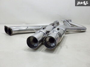 【美品！ 希少！】 柿本 カキモト HYPER2000 FULLMEGA N1+Dual BNR34 スカイライン GT-R GTR RB26DETT デュアル マフラー NF1752 棚1N22