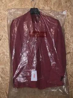 新品未使用　supreme 19aw Plaid suit red 
納品書付き