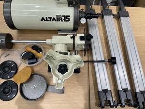 ◆同梱NG◆※北海道発送※△ 1円 ジャンク品 　ミザール アルテア15 ALTAIR-15 鏡筒日野金属産業 望遠鏡 カメラ　現状品 NEXT237