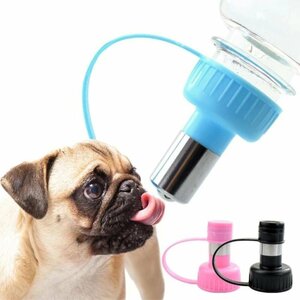 geneX ペット用 ウォーターノズル 3個セット 給水ボトル 犬 猫 水筒 給水 散歩 水 水飲み 給水器 携帯用 取り付け簡単 犬ウォーターノズル