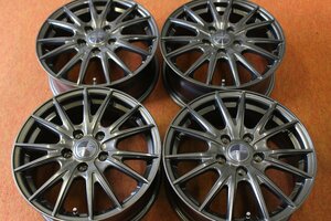 ★☆ Weds VELVA SPORT 程度良です ★☆ 16×6.5J +53 PCD114.3/5H 4本 ノア ヴォクシー ヴェゼル ★迅速発送 店頭受け取り対応 長野県