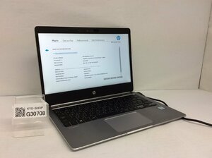 ジャンク/ HP HP EliteBook Folio G1 Intel Core m5-6Y54 メモリ8.19GB ストレージ無し 【G30708】