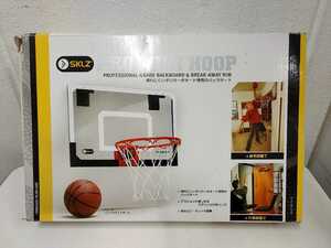 未使用/未開封品 PRO MINI HOOP ミニサイズ本格的バスケット バックボード★スプリング付/ドアにも簡単セット/本格デザイン/ナイロンネット