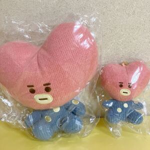 即決　bt21 ニットぬいぐるみ　ニットマスコット　TATA テテ　V 防弾少年団　BTS BT21 タグ付き