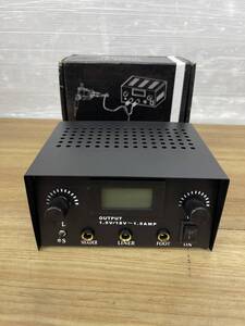 送料無料S84641 tattoo power supply タトゥー 機械 電源コードついてます