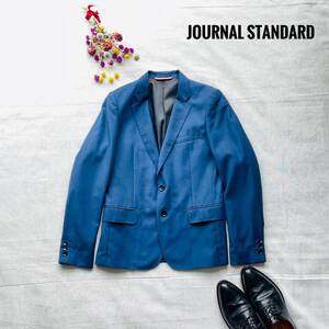 美品☆ 定価２万　大人ダンディ♪　ジャーナルスタンダード　JOURNALSTANDARD　テーラードジャケット　ポリエステル　M　着心地〇