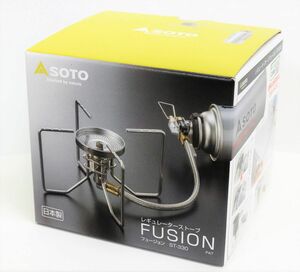 【新品】SOTO レギュレーターストーブ FUSION フュージョン ST-330★3088-3