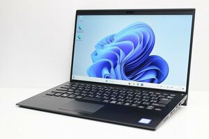 1円スタート ノートパソコン Windows11 VAIO Pro PK VJPK11C12N 14インチ 第8世代 Core i5 SSD256GB メモリ8GB Windows10 カメラ WWAN