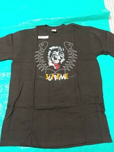 レア わりと初期 Supreme Stray Cats Tee 茶 L シュプリーム Tシャツ