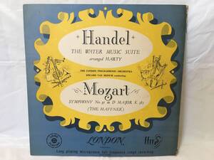 ☆O250☆LP レコード Handel ヘンデル/ Mozart モーツァルト eduard van beinum ベイヌム ffrr吹き込み 全音域録音 重量盤 LLA 10026