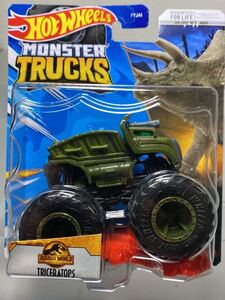 Hot Wheels MONSTER TRUCKS 987D ホットウィール モンスタートラック JURASSIC WORLD TRICERATOPS ジュラシックワールド トリケラトプス