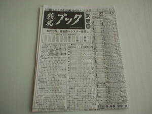 競馬新聞 競馬ブック 平成3年5月19日 第52回優駿牝馬 オークス ノーザンドライバー スカーレットブーケ シスタートウショウ