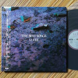 《見本盤》THE ALFEE『THE BEST SONGS』LP～アルフィー/坂崎幸之助/桜井賢/高見沢俊彦/恋人達のペイヴメント/にほ