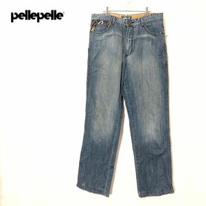 1O2698-F-N◆ old ◆ PellePelle ペレペレ デニムパンツ ジーンズ ボトムス ◆ size36/34 コットン インディゴ 古着 メンズ