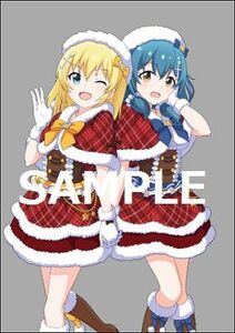 花音＆詩穂 描き下ろし絵柄B2タペストリー 「Blu-ray/DVD バトルガールハイスクール」 ゲーマーズ全巻購入特典