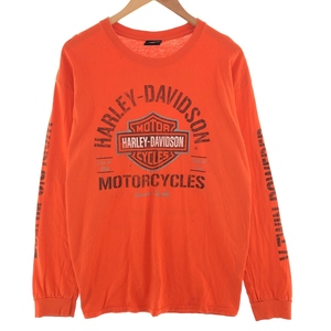 古着 ハーレーダビッドソン Harley-Davidson ロングTシャツ ロンT メンズXL /eaa382784