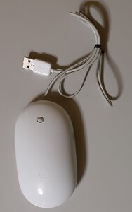 4962 ジャンク Apple Mighty Mouse A1152 マイティマウス アップル USB光学マウス