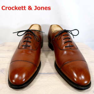 【定番】クロケットアンドジョーンズ　ストレートチップシューズ　CANNAUGHT　Crockett&Jones　ＵＫ７．５Ｅ　JP26.0相当