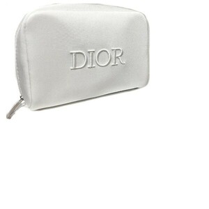 【CU】DIOR　ディオール ビューティー オンザゴー　 ホワイトポーチ　限定cd-gift-2024-pouch