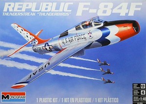 レベル（旧モノグラム） 85-5996 1/48 リパブリック F-84F サンダーストリーク サンダーバーズ