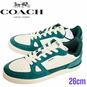 ★定価44000★Coach クリップ コート スニーカー JP26