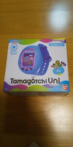 Tamagotchi たまごっちユニ バンダイ 青 定価1万程 日本おもちゃ大賞 Wifi 優秀作品 ブルー 短時間使用 誕生日 クリスマスプレゼント